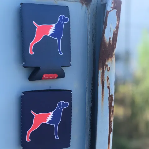 Grateful Dog Magnetic Koozie