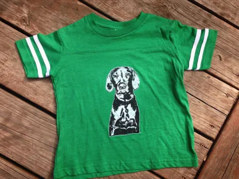 Vintage Bravefriend Toddler Football Jersey Tees.