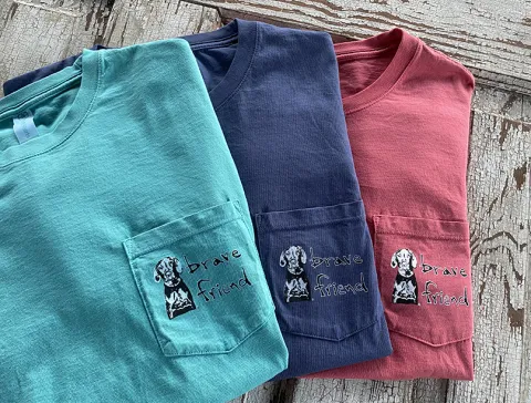 Bravefriend Garment Dyed Long-sleeve Pocket Tee