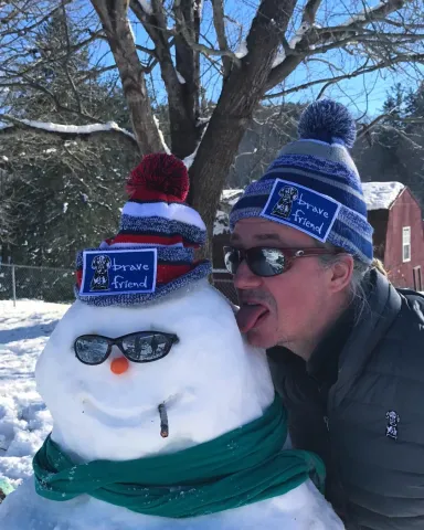 Bravefriend Retro Ski Hat