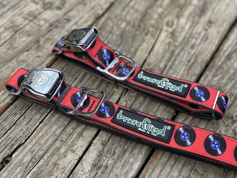 Vinyl Records Dog Collars.jpg