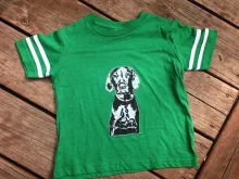 Vintage Bravefriend Toddler Football Jersey Tees.