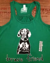 Bravefriend Women's Flowy Racerback Tank Top