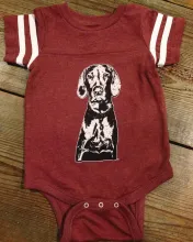 Vintage Bravefriend Infant Football Onesie