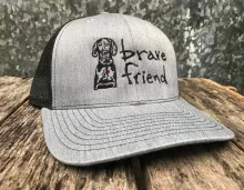 Bravefriend Embroidered Snapback Trucker Cap